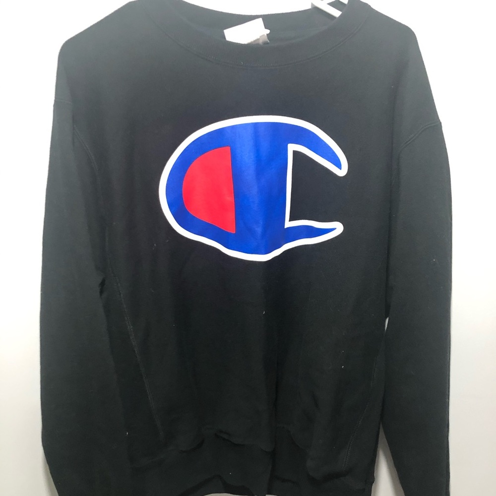 Black Champion crewneck sweatshirt